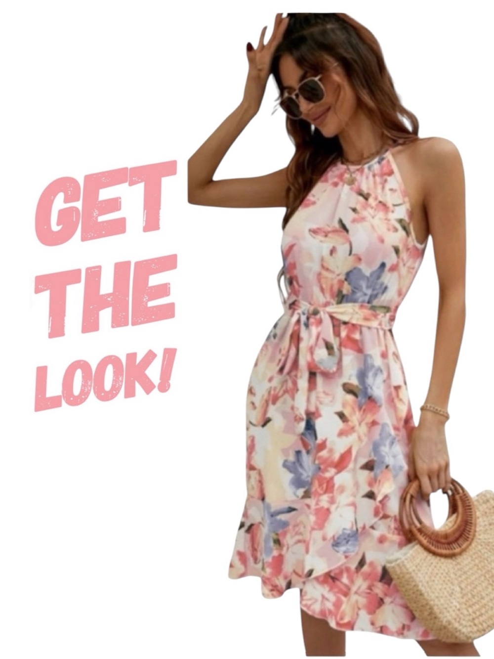 DKNY Watercolor Dress